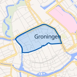 Kaart van Binnenstad-Noord