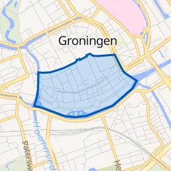 Kaart van Binnenstad-Zuid