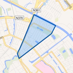 Kaart van Indische buurt