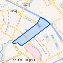 Kaart van Professorenbuurt