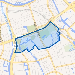 Kaart van Sterrebosbuurt