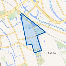 Kaart van Coendersborg