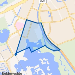 Kaart van Hoornse Meer