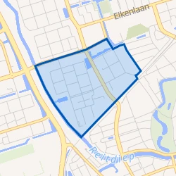 Kaart van Paddepoel-Zuid
