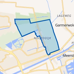 Kaart van Noorddijk