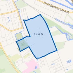 Kaart van Essen