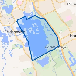 Kaart van Paterswoldsemeer