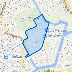 Kaart van Schoolwerf