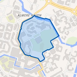 Kaart van Parkwerf en Stadswerf