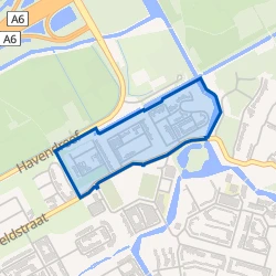 Kaart van De Laren Noord