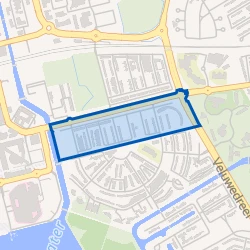 Kaart van Filmwijk Bouwrai Noord