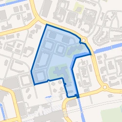 Kaart van Staatsliedenwijk Oost