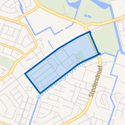 Kaart van Muziekwijk Z.-Noord