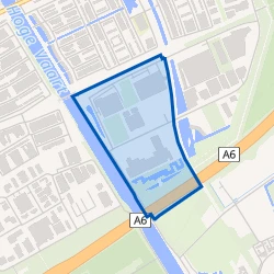 Kaartje van Sallandsekant Zuidwest