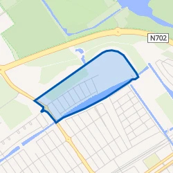 Kaart van Oostvaardersbuurt Noord