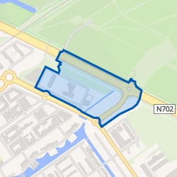 Kaartje van Bedrijventerrein De Striptekenaar
