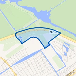 Kaartje van Oostrandpark Oost