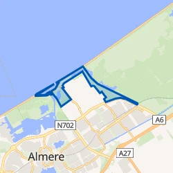 Kaartje van Overig Almere Buiten Noord