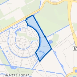Kaart van Homeruskwartier Oost
