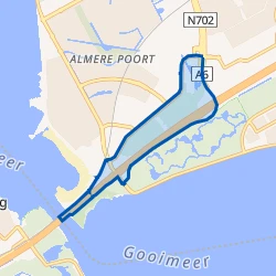 Kaartje van Overig Almere Poort Zuid