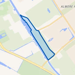 Kaartje van Bosgebied Vogelhorst