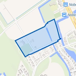 Kaartje van Bedrijventerrein Het Ambacht