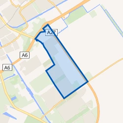 Kaart van Oosterwold Noord