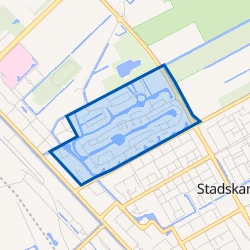 Kaart van Waterland