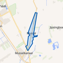 Kaart van Mussel