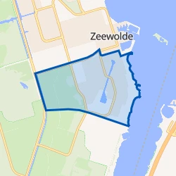 Kaart van Tweede woonwijk