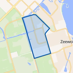 Kaart van Derde woonwijk