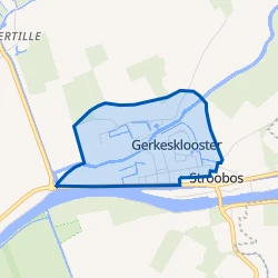 Kaart van Gerkesklooster