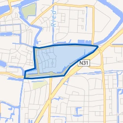 Kaart van Trebolbuurt
