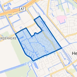 Kaart van Nijehaske