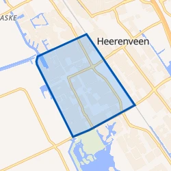 Kaart van De Greiden