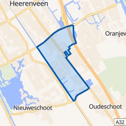 Kaart van De Akkers