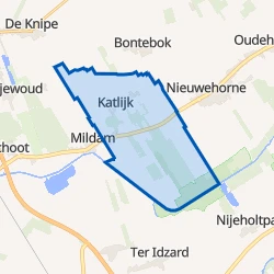Kaart van Katlijk