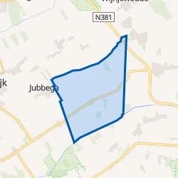 Kaart van Hoornsterzwaag