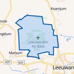 Kaartje van Buitengebied Noordwest