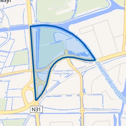 Kaartje van De Zwette VI Deinumerpolder