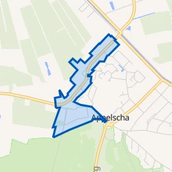 Kaart van Appelscha-Bruggelaan