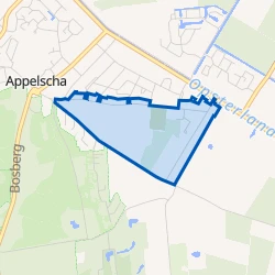 Kaart van Appelscha-Drentseweg