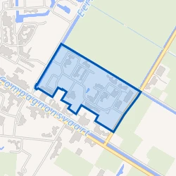 Kaart van Appelscha-Toogwijk
