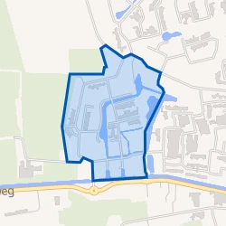 Kaart van Oosterwolde-Biezenkamp