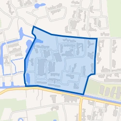 Kaart van Oosterwolde-Prandinga