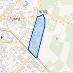 Kaart van Oosterwolde-Schottelenburg