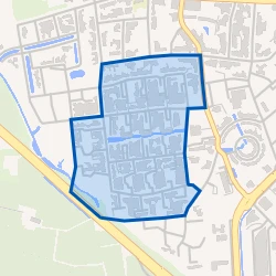 Kaart van Oosterwolde-Zuid