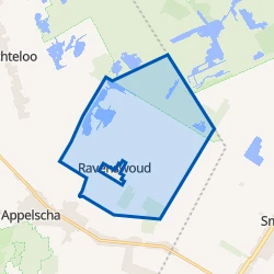 Kaart van Ravenswoud-Buitengebied