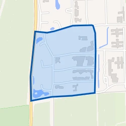 Kaart van Beetsterzwaag-Hup strjitten