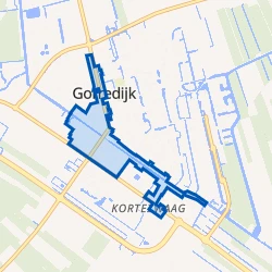 Kaart van Gorredijk-Centrum
